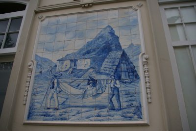 Azulejos - malowane płytki, ktre są wszędzie: na ulicy, w kościołach i sklepach z pamiątkami :)