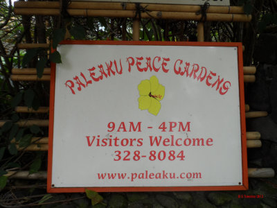 PALEAKU PEACE GARDEN KONA