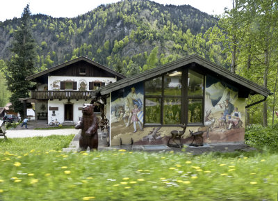 Germany-drive-by photo scenic house