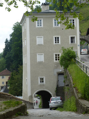 Salzburg House over road