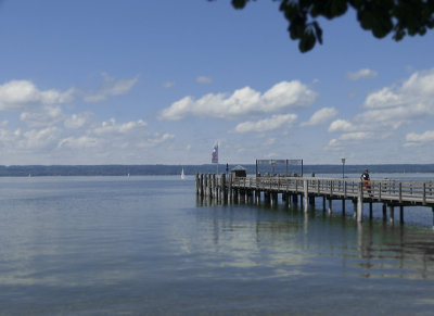 Lake Starnberg wood pier