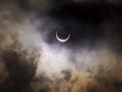 Annular Sun eclipse 2005