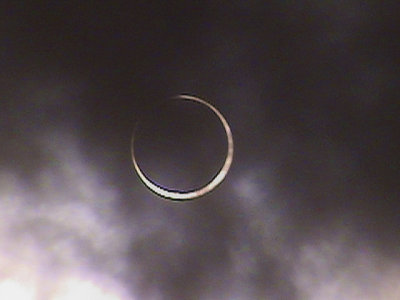 Annular Sun eclipse 2005