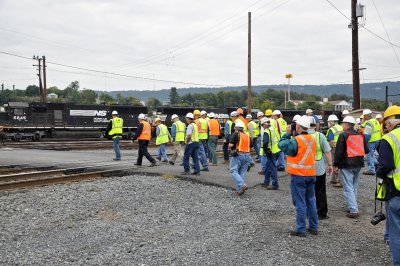 119 - Saturday morning - Sept 28 - NS yard - Enola PA