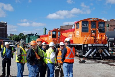 104 - Saturday morning - Oct 4 - at Foster Townsend Rail Logistics - St Louis