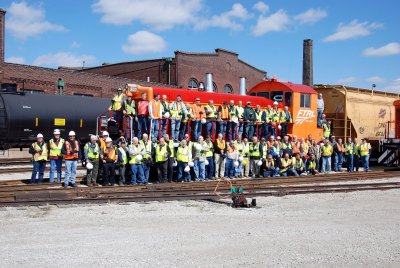 107 - Saturday morning - Oct 4 - at Foster Townsend Rail Logistics - St Louis