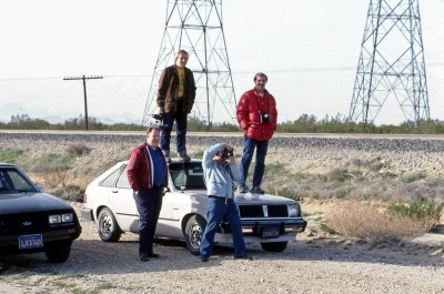 #118 - abusing rental cars in Mojave CA in 1984