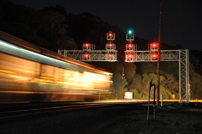 Amtrak at Ozol