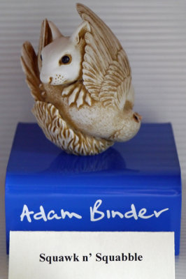 Adam Binder Riser Blue Riser Stand