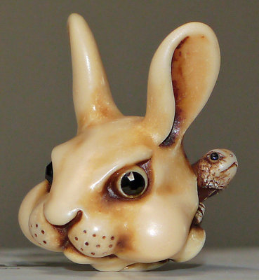 Rabbit Mask  -  Netsuke Series