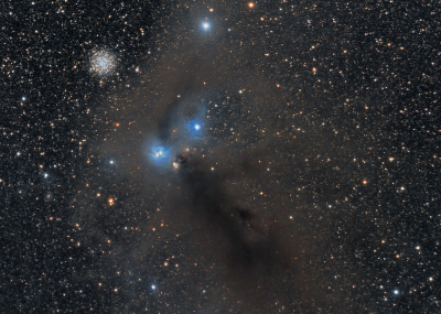 NGC6723 and dust in Corona australis