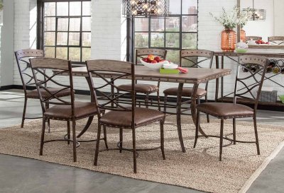 Create A Rustic Look For Your Dining Room With Hillsdale Dining Furniture!
