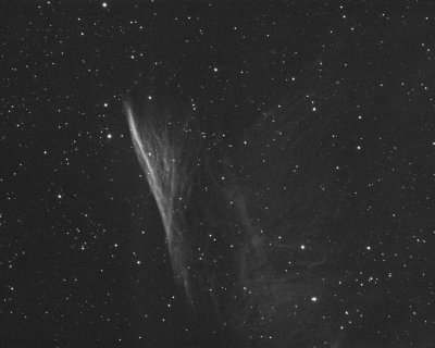 Herschel's Ray ou Pencil Nebula