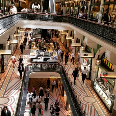 2. Queen Victoria Building (QVB) interior