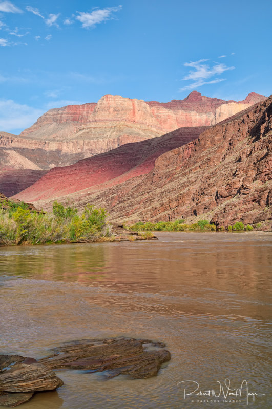 Earlier Upper Rattlesnake Sunset - River Mile 74.6