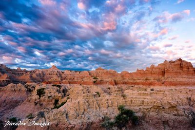 More sunrise in the badlands