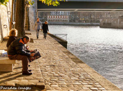 Seine River Scene