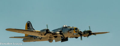 B17 in flight