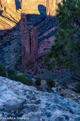 Spider Rock Shadows