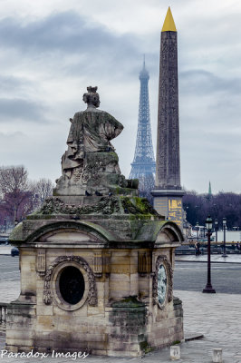 View West from Place De La Concorde