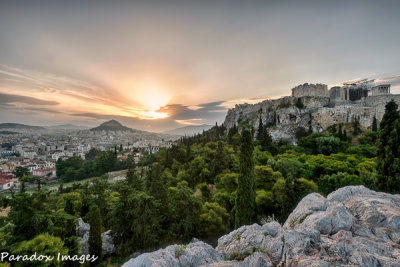 Sunrise from Areopagus Hill