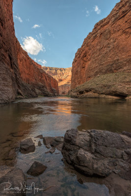 Downstream from Redwall Cavern - River Mile 32.2