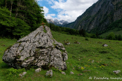 On the hike up to Obersee
