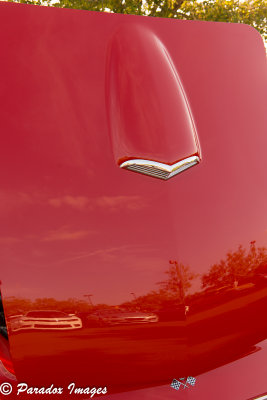 Tbird hood reflections