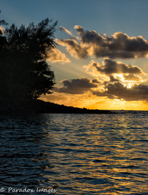 Ke'e Beach Sunset