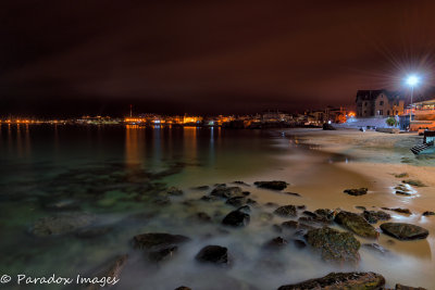 Cascais Harbor At Night