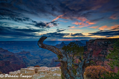 North Rim Cape Royal Sunset