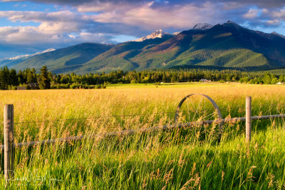 Mission Mountain Sunset (Horizontal)