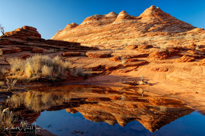 Reflections in North Coyote Butte