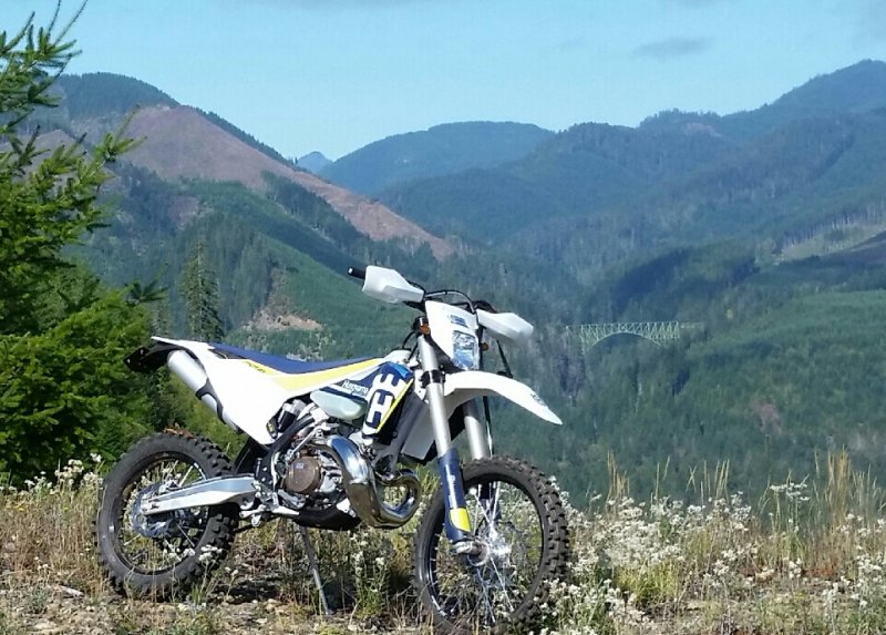 2017 TE300 Testing out Jetting
