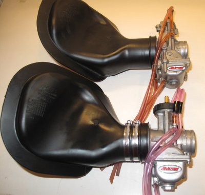 KTM 38mm Air Striker Manifold Conversion from stock 36mm for More Power