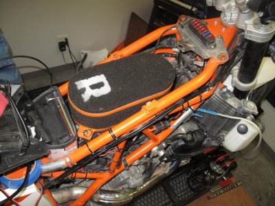 KTM 990 JDJetting EFI Tuner Installation and Rottweiler Air Filter photo -  James Dean photos at pbase.com