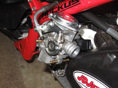 Ruckus Stock Carburetor