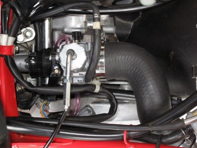 PE20mm Carburetor Installed
