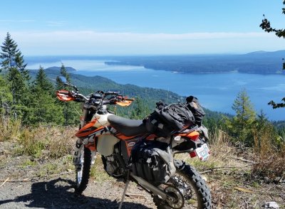 Olympic Peninsula Adventure Ride- Sunny Hood Canal Side, Day 1
