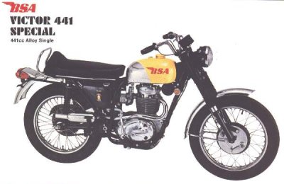 1968 BSA 441 Victor Motorcycle Advertisement