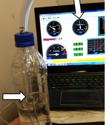 Smart Carb Pressure test 5200rpm