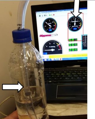 Smart Carb Pressure test 5800rpm