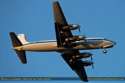 2014 - Florida Air Transport C-118B DC-6A N70BF cargo airline aviation stock photo #3651