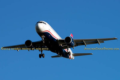 2014 - US Airways Airbus A319-119 N768US aviation airline aircraft stock photo #3929