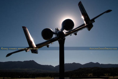 2005 - USAF Fairchild-Republic A-10A Thunderbolt II 77-0205 Chopper Popper military aviation aircraft stock photo #5886