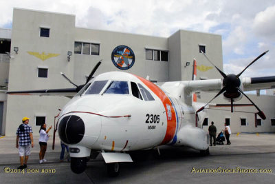 Coast Guard HC-144A #CG-2305 Ocean Sentry at Air Station Miami