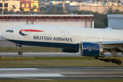 2015 - British Airways Boeing 777-236/ER G-VIIT airline aviation stock photo #9401