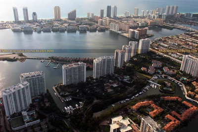 2011 - northeastern Miami-Dade county and Sunny Isles beach landscape aerial stock photo #7687