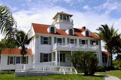 2015 - the majestic station house of former Coast Guard Station Lake Worth Inlet