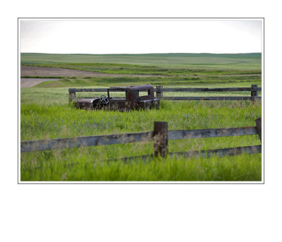 Rusting In A Field